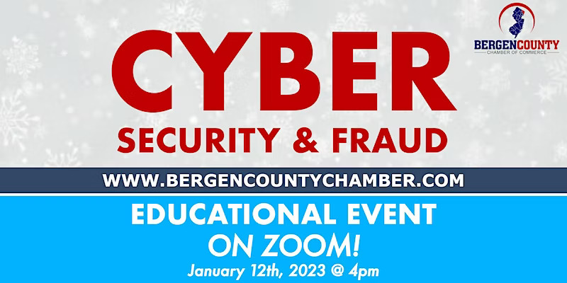 Bergen County Chamber of Commerce Cyber Security and Fraud Event Image